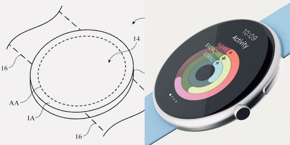 Apple запатентовала круглые Apple Watch. Ждём новый дизайн?