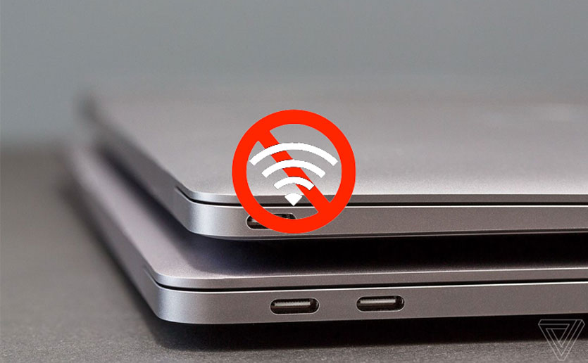 Порт USB-C в MacBook Pro 2017 отключает интернет