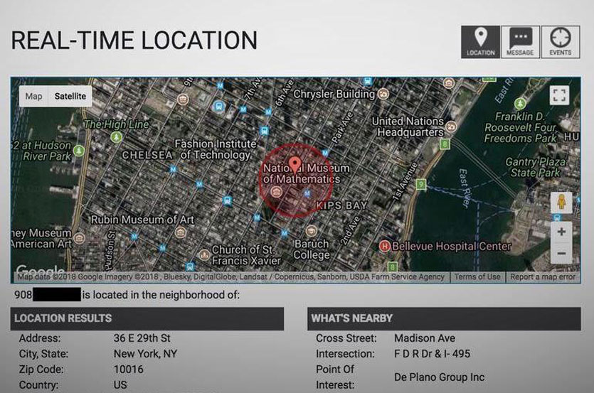 Местоположение миллионов американцев оказалось в открытом доступе