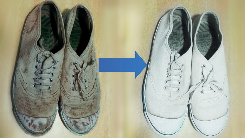 how clean sneakers 08 Домострой