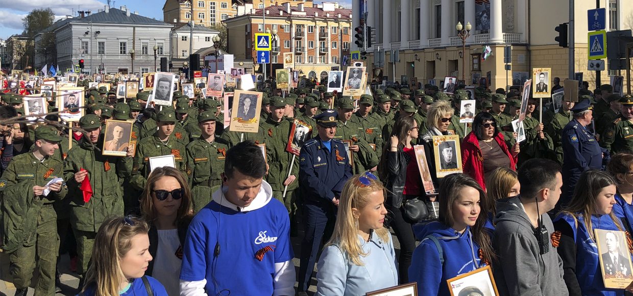 Праздник Победы в Казани. Снято на iPhone