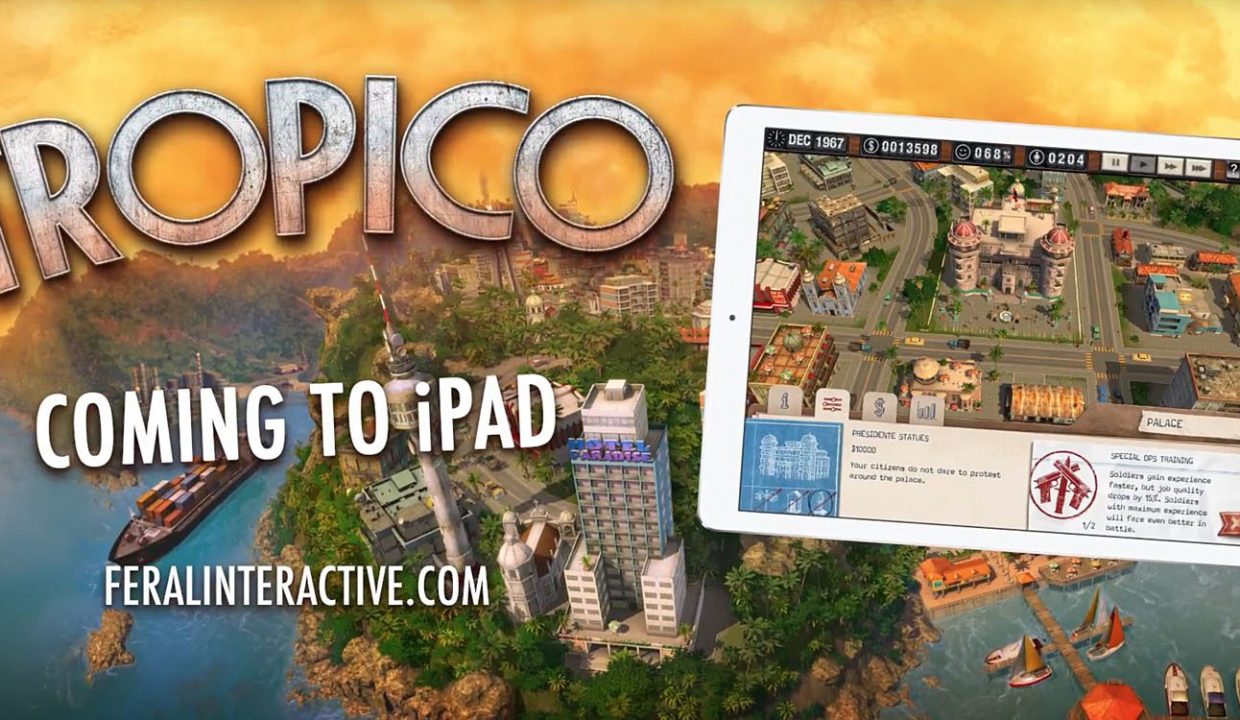 Легендарная стратегия Tropico выйдет на iPad в этом году