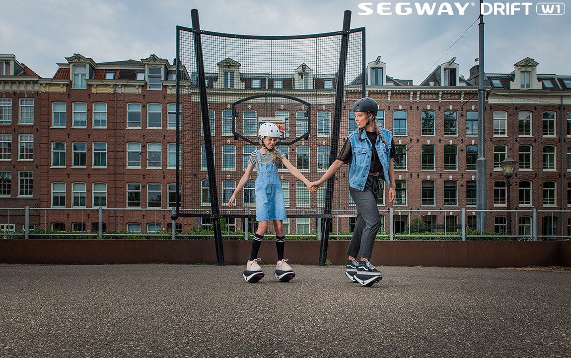 Представлены крутые электроролики Segway e-Skates Drift W1