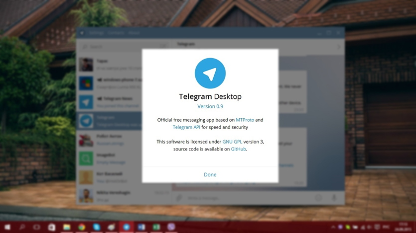 Telegram рассылает требование обновить старые версии мессенджера