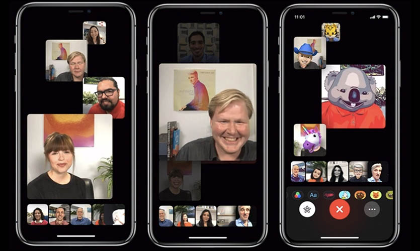 В FaceTime можно будет общаться 32 людям одновременно