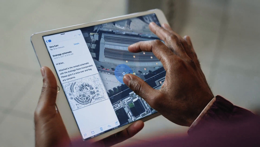 Жесты из iPhone X теперь появятся в iPad