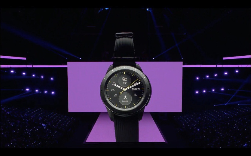 Samsung представила крутые часы Galaxy Watch, измеряющие стресс и работающие 80 часов