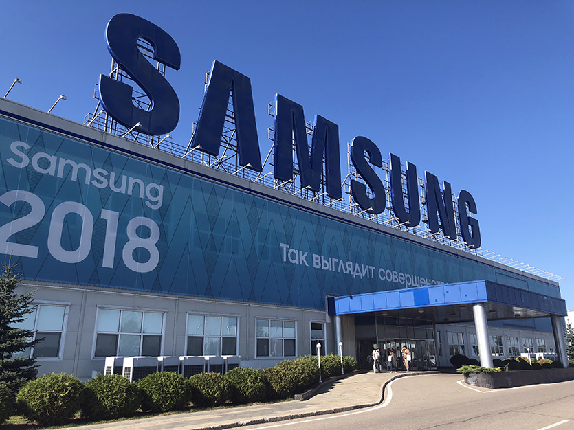 Побывали на заводе Samsung в Калуге