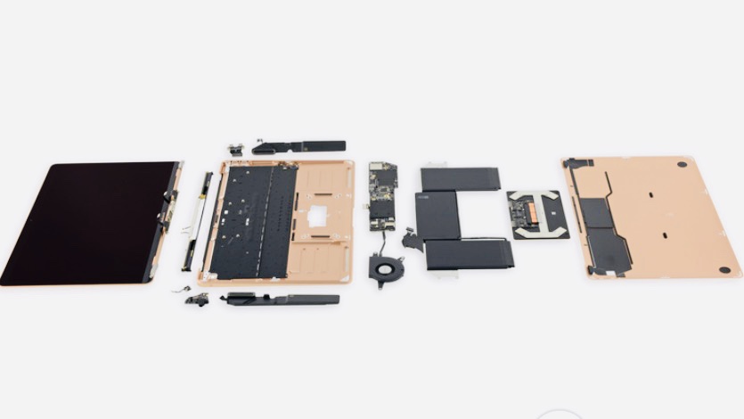 iFixit разобрали MacBook Air 2018. Он очень плохо ремонтируется