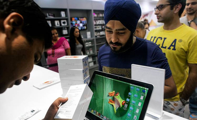 В Индии отказались покупать iPhone из-за высоких цен