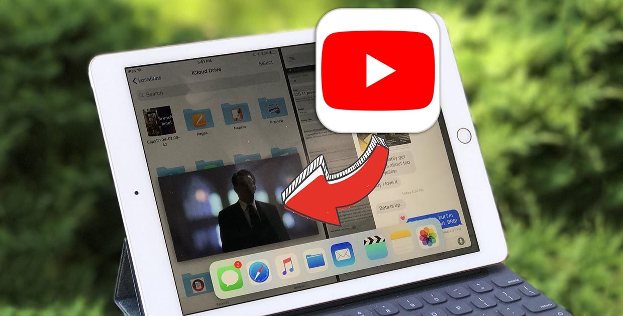 Как смотреть видео с YouTube на iPad в режиме картинка-в-картинке
