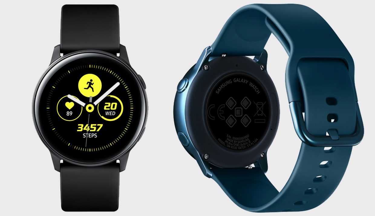 Это новые часы Samsung Galaxy Watch Active: меряют давление