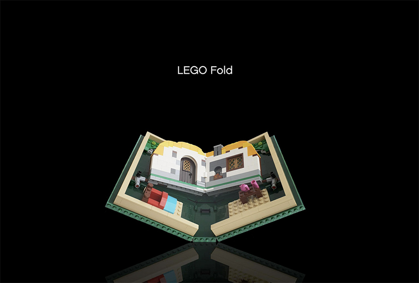 Lego показала свой складной смартфон-конструктор