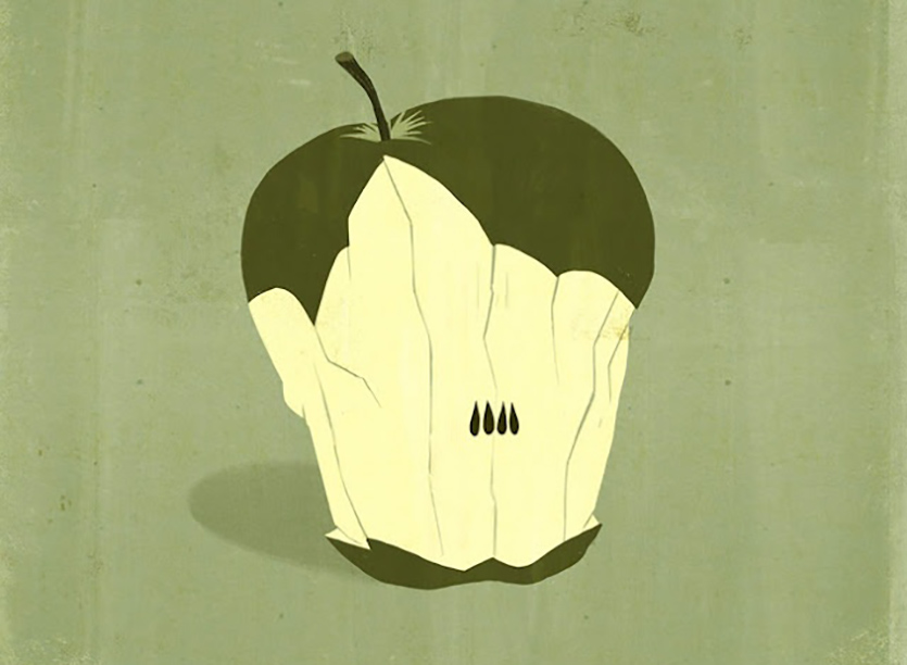 Apple требует запретить яблоко в логотипе норвежских политиков