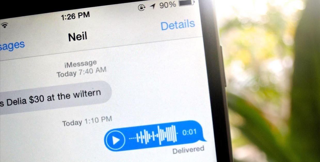 В iOS 12.2 улучшили качество аудиосообщений iMessage