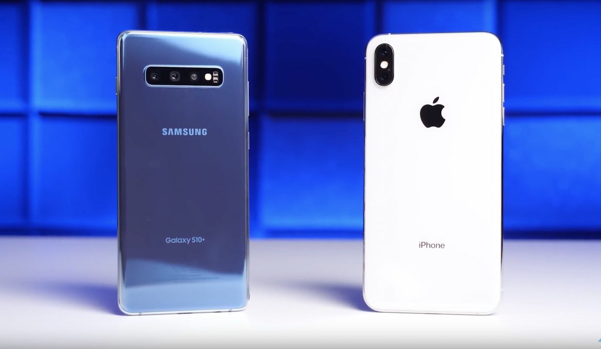 Дроп-тест: iPhone Xs Max и Samsung Galaxy S10+