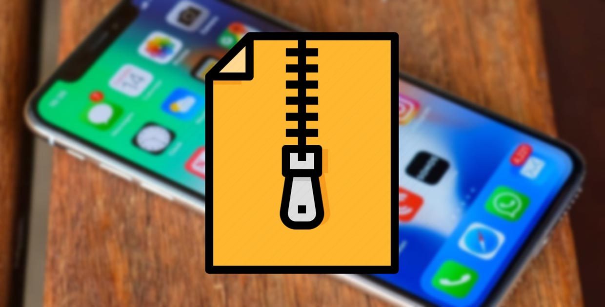 Как распаковать ZIP-архив на iPhone