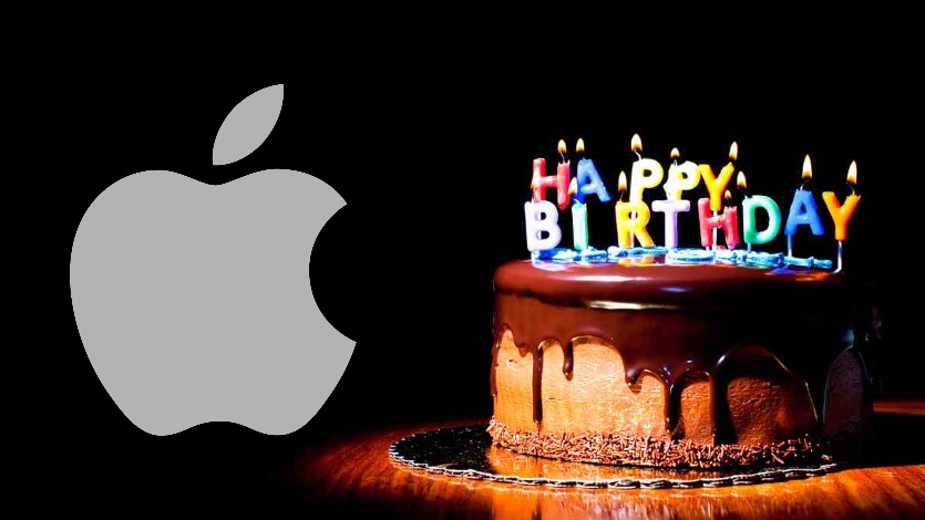 Сегодня Apple исполняется 43 года