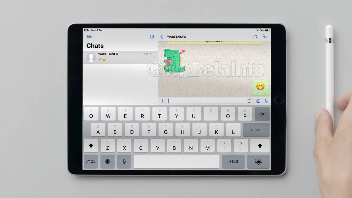 WhatsApp наконец-то выйдет для iPad