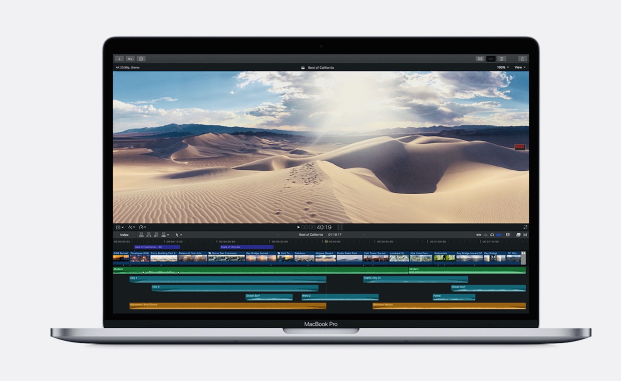Apple представила самый быстрый MacBook Pro с новейшей клавиатурой