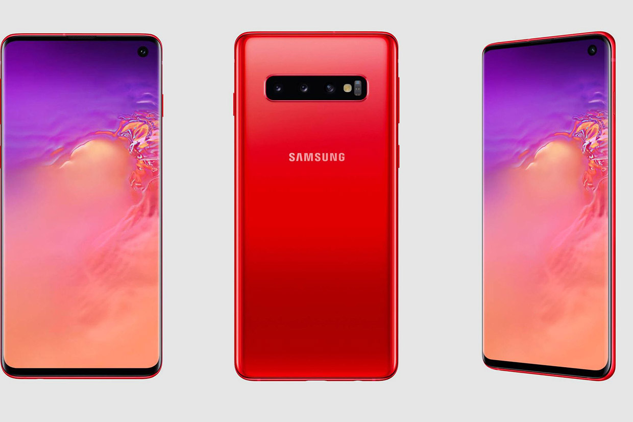Samsung Galaxy S10 выйдет в новом горячем цвете