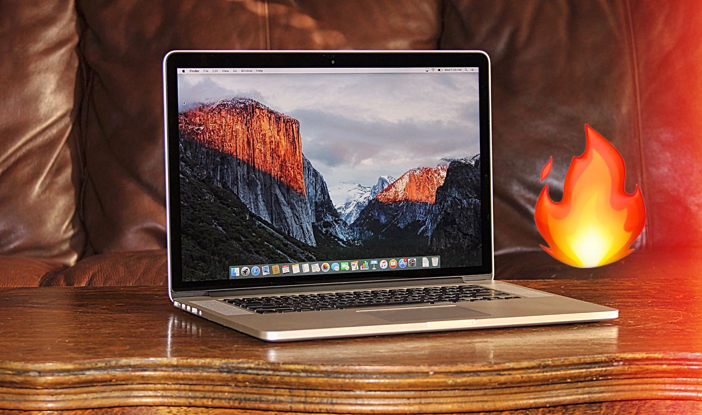 Apple получила 26 жалоб на возгорание MacBook Pro