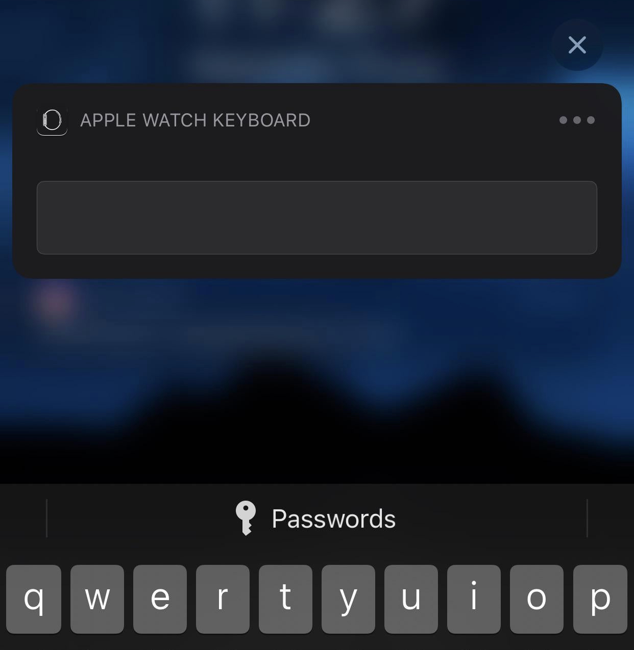 Новое в watchOS 6: ввод текста на Apple Watch через iPhone