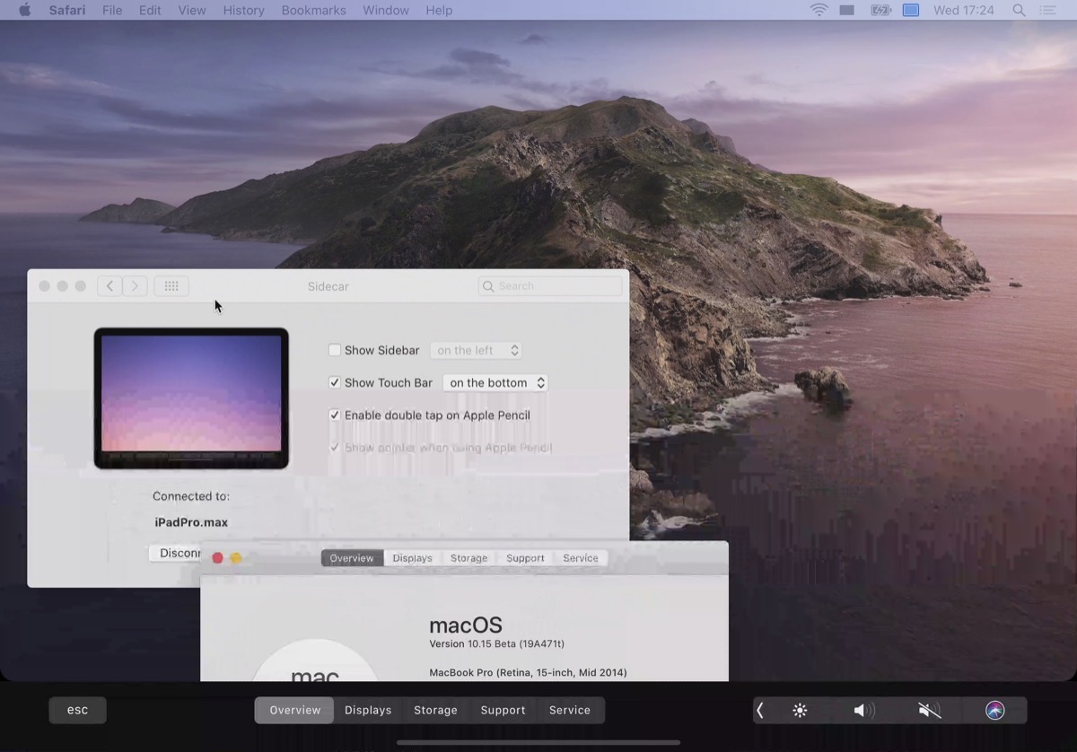 В macOS Catalina появился Touch Bar для всех MacBook, но нужен iPad