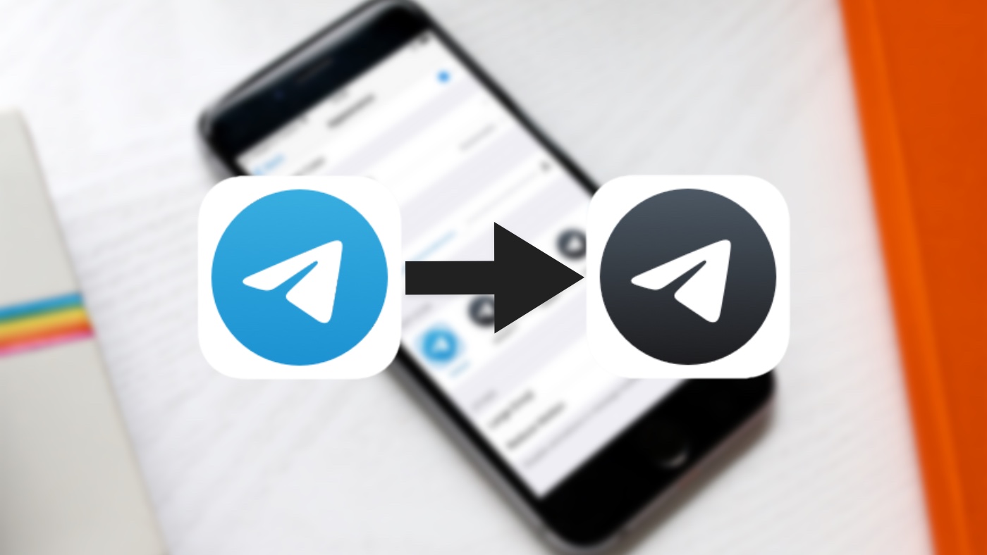Как поменять иконку Telegram на iPhone. Например, сделать черной