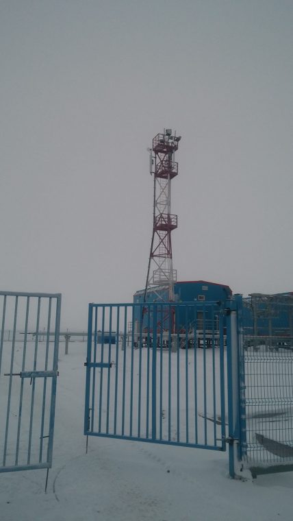 Вышка станция волга