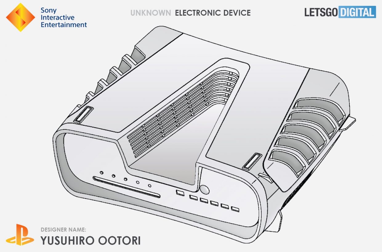 Sony запатентовала дизайн новой консоли. PlayStation 5?