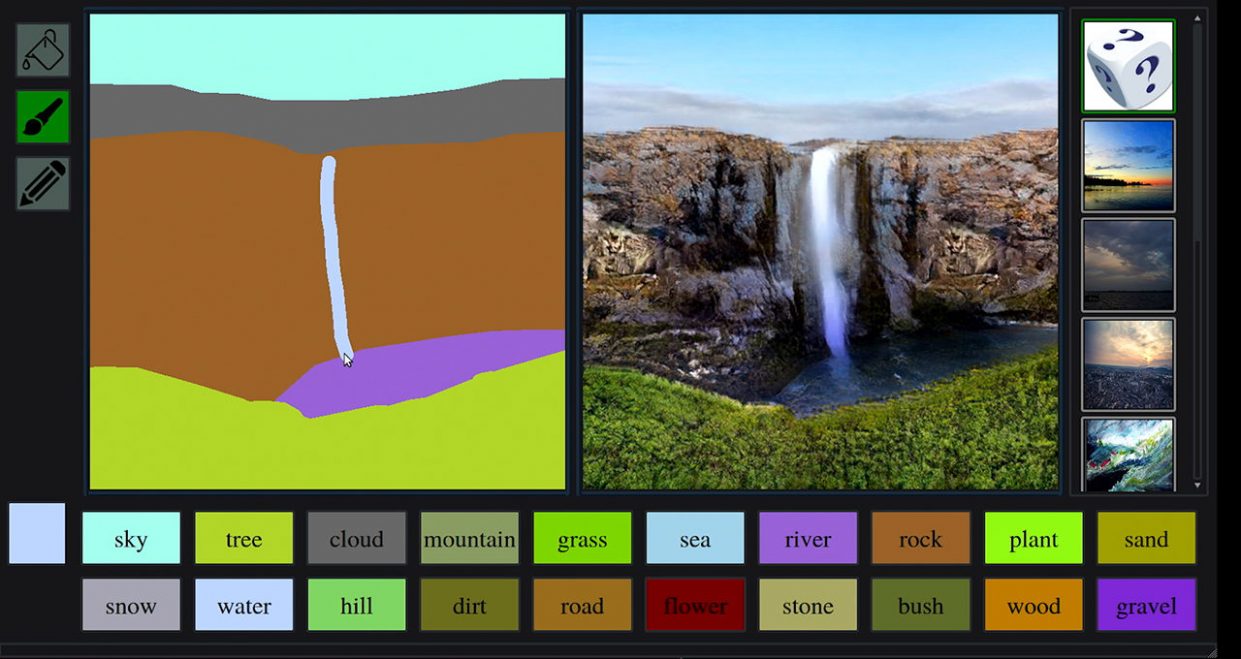 Nvidia запустила нейросеть, которая превращает в пейзажи ваши простые рисунки