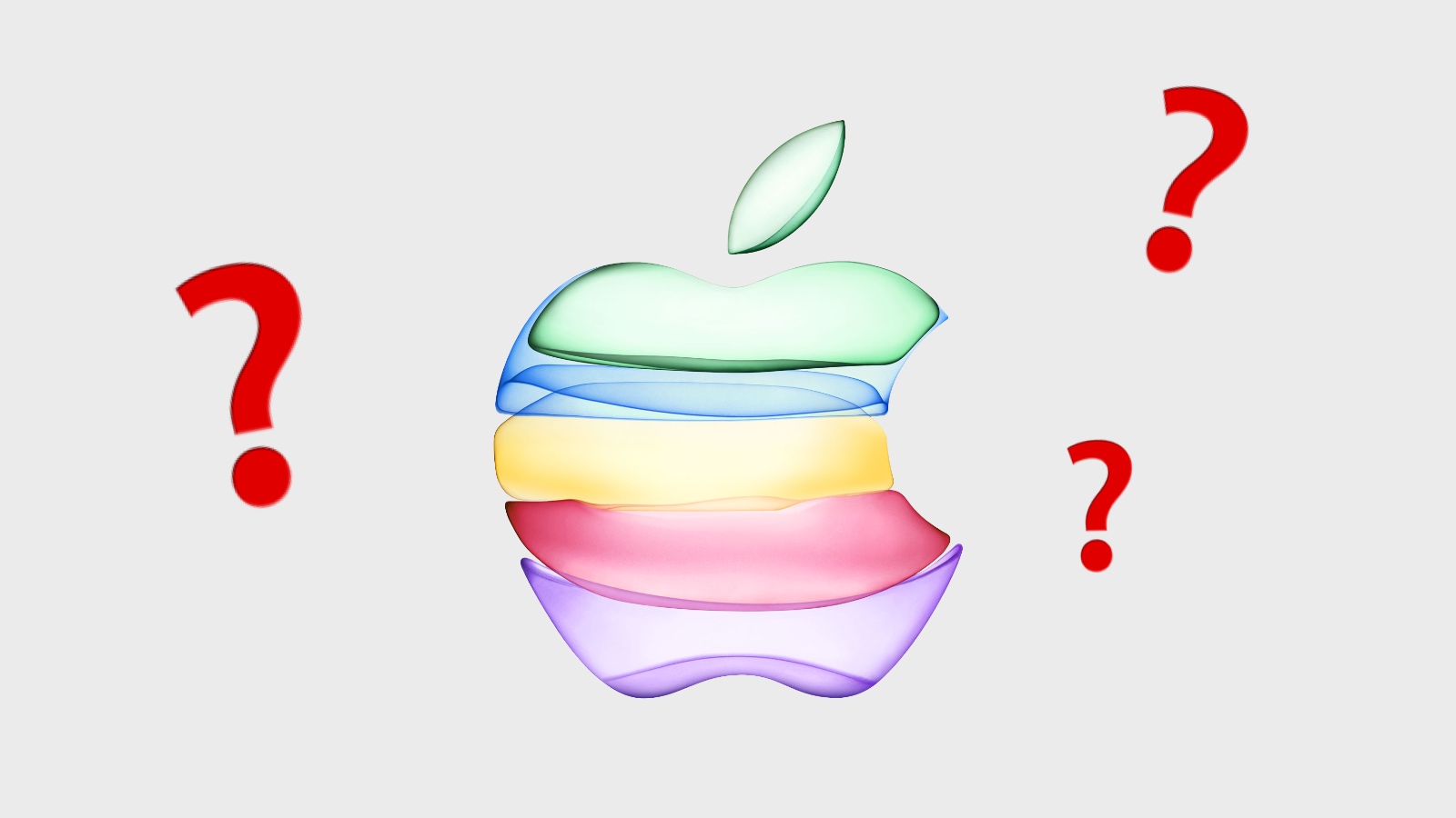 Что означают цвета на приглашении Apple