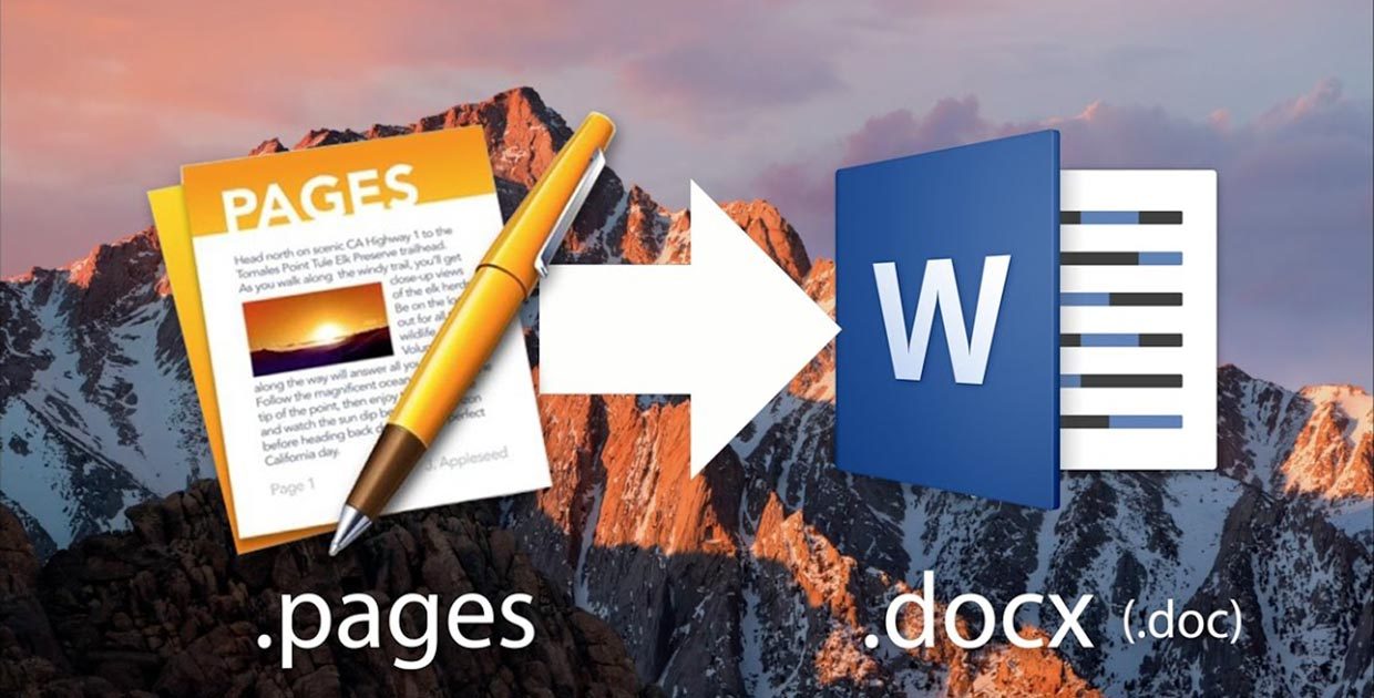 Как конвертировать документы из iWork в формат Microsoft Office