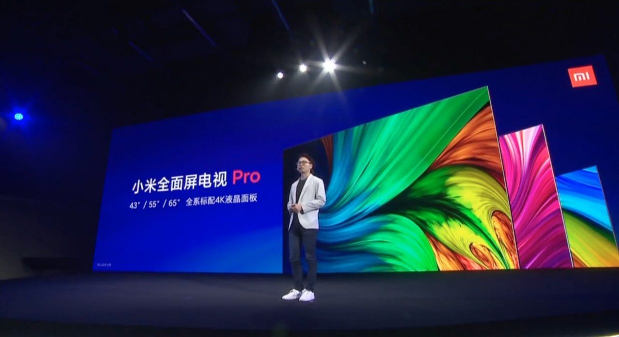 Xiaomi представила 4K-телевизоры Mi TV Pro. От 13,5 тысяч рублей