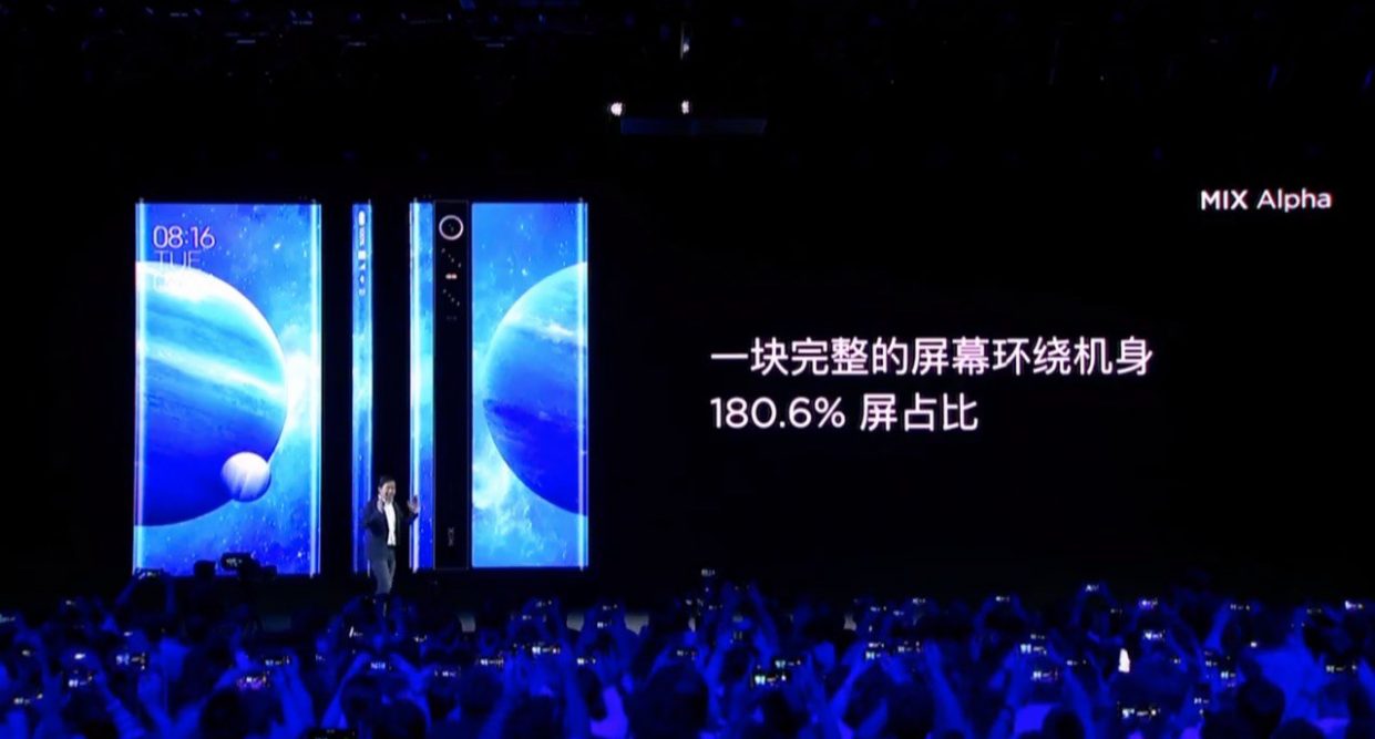 Представлен Xiaomi Mi Mix Alpha за 179 тысяч рублей