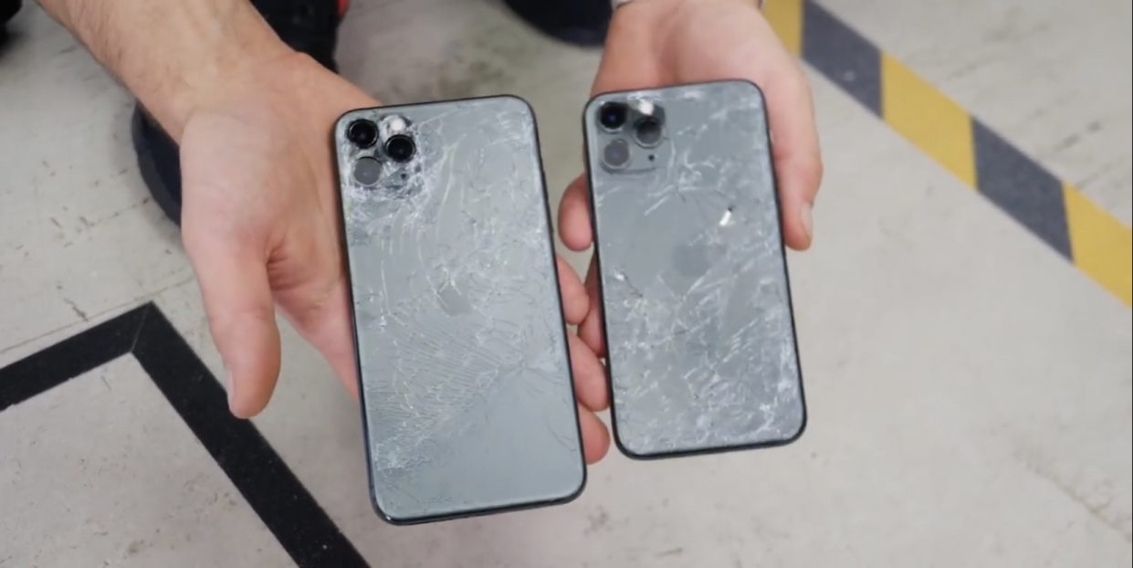 Появился первый дроптест iPhone 11 Pro