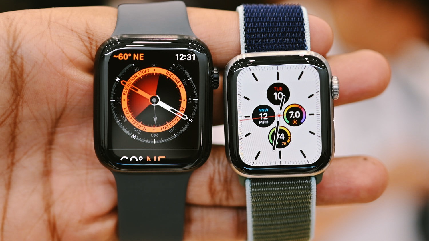 Титановые Apple Watch Series 5 оказались легче стальных