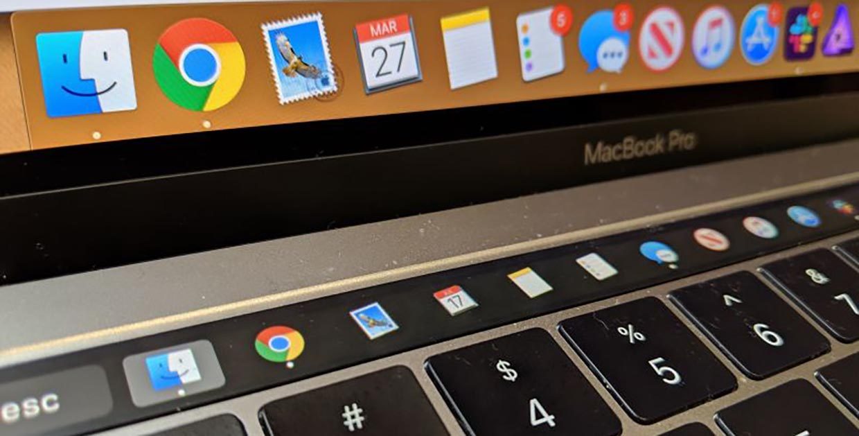 Как добавить виджеты и не только на Touch Bar в MacBook Pro