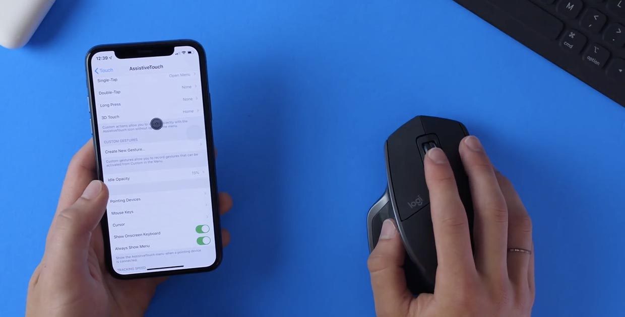 Как подключить мышь к iPhone или iPad с iOS 13