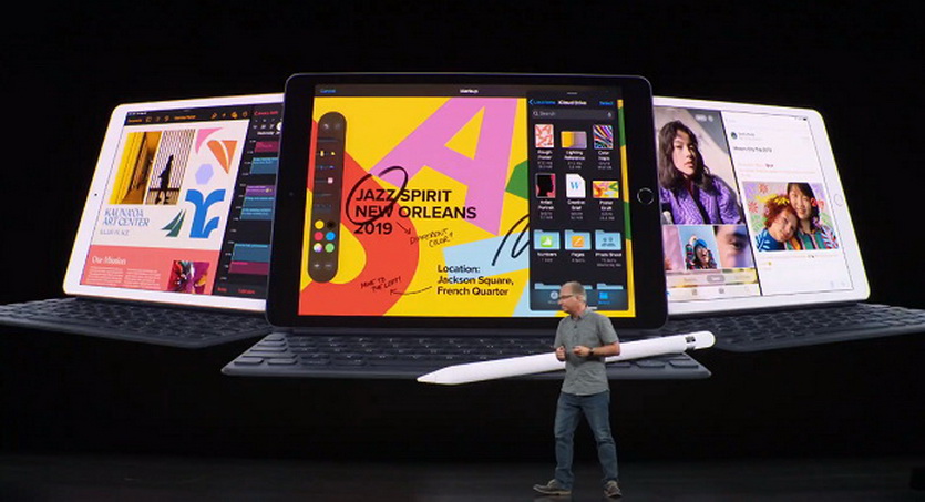 Apple выпустила 10,2-дюймовый iPad 7 поколения. Теперь с клавиатурой
