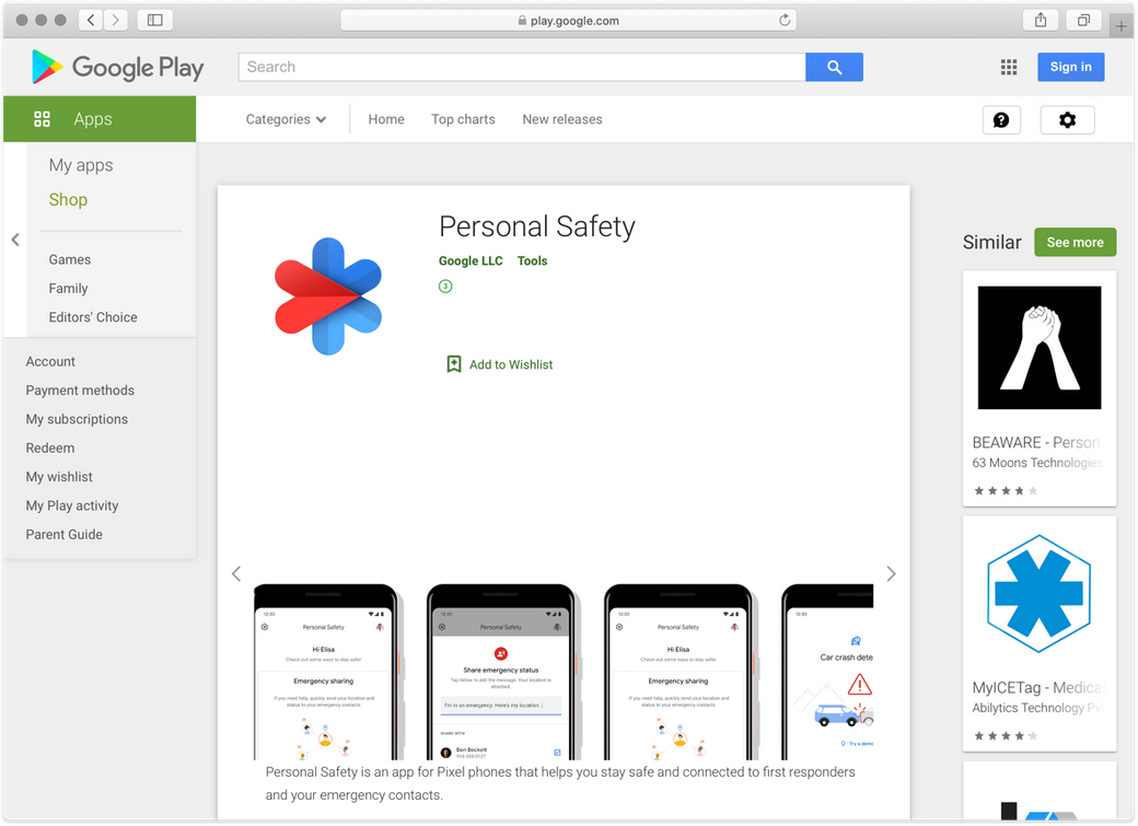 Новое приложение Google поймет,  что вы попали в ДТП и вызовет службу спасения