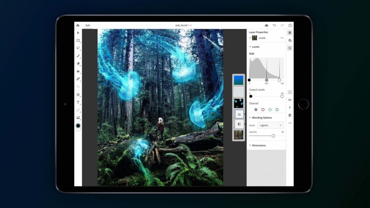 Полноценные Photoshop и Illustrator для iPad выйдут в 2020 году