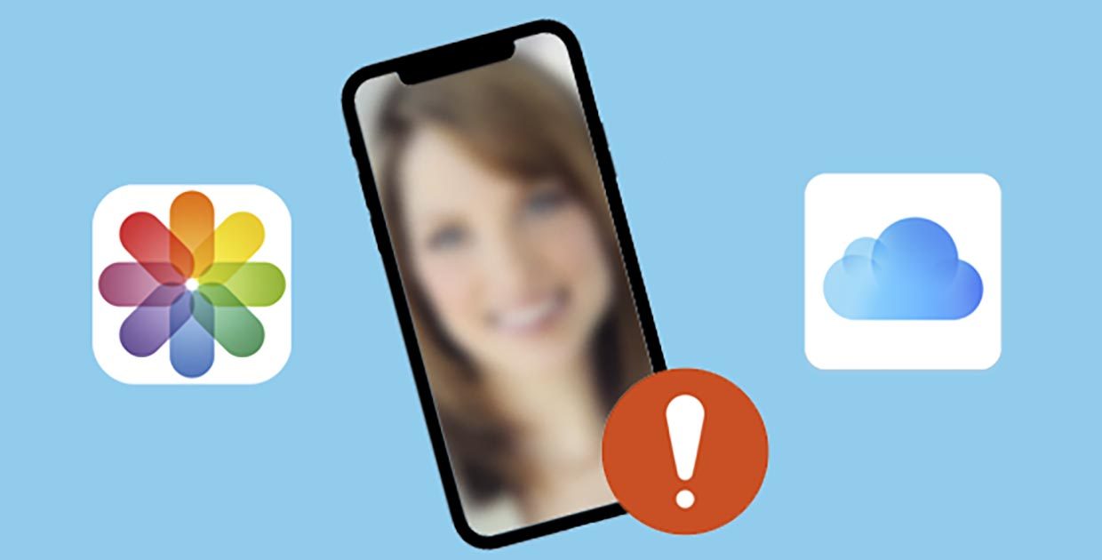 Что означает восклицательный знак рядом с фотографией в iPhone