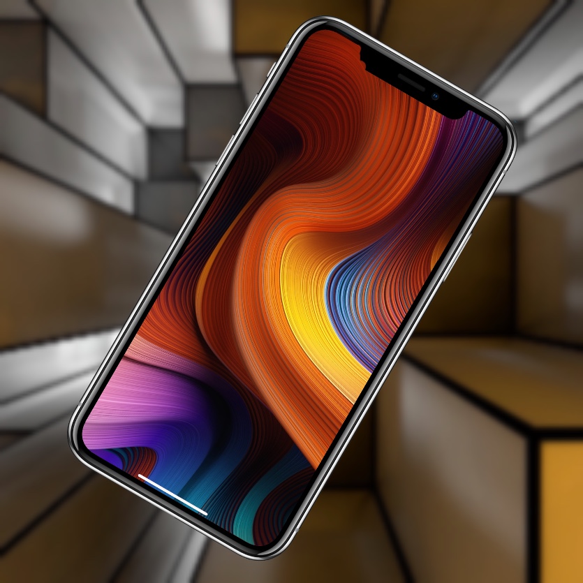 10 ярких абстрактных обоев iPhone. Качаем здесь