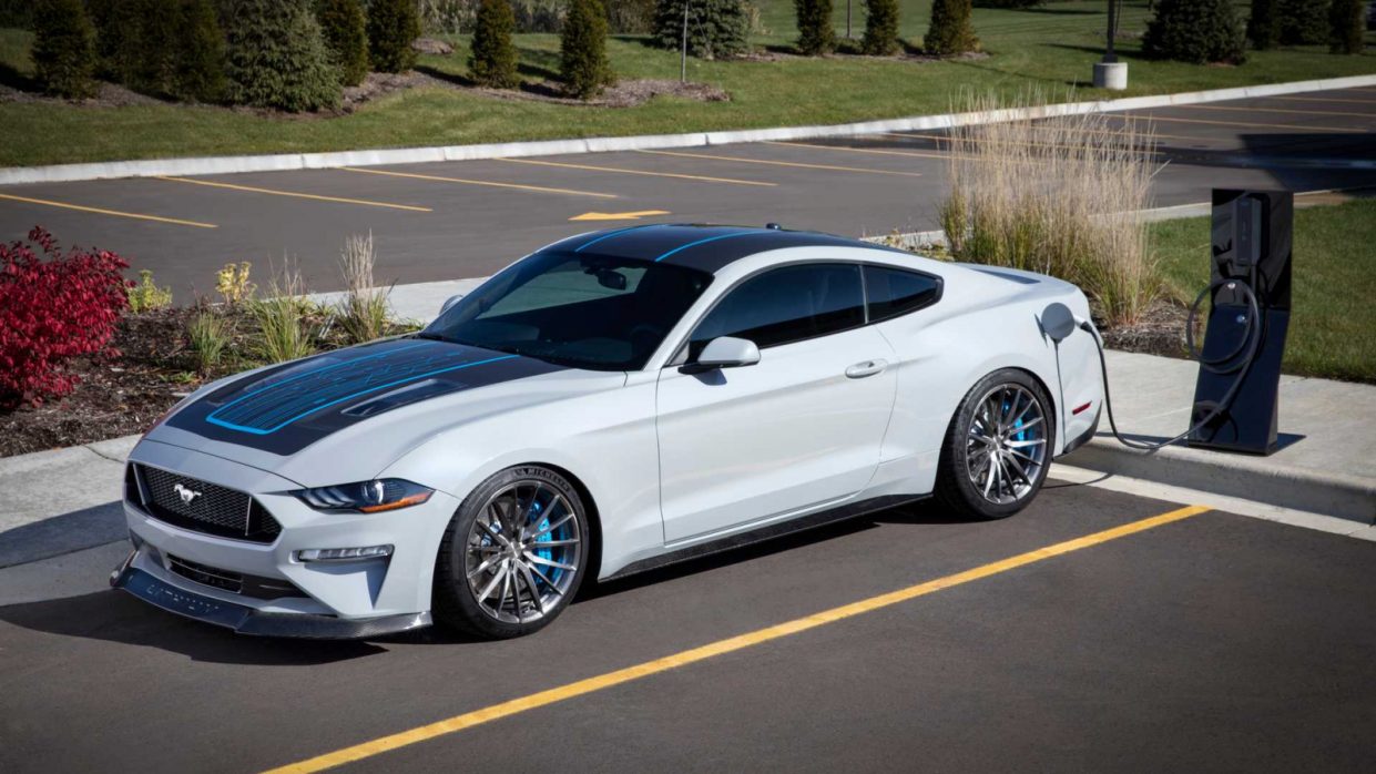 Представлен электрический Ford Mustang… на механике
