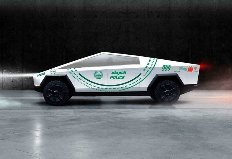 Полиция Дубая закупит Tesla Cybertruck