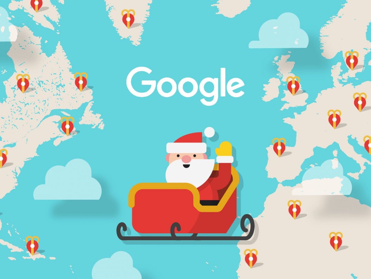В Google теперь можно следить за Санта-Клаусом в реальном времени