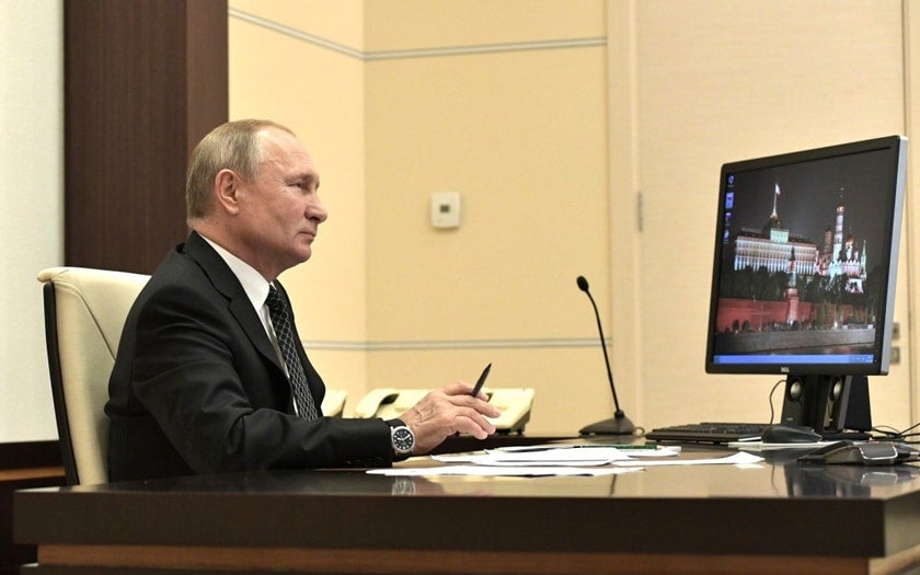 Путин всё ещё использует Windows XP