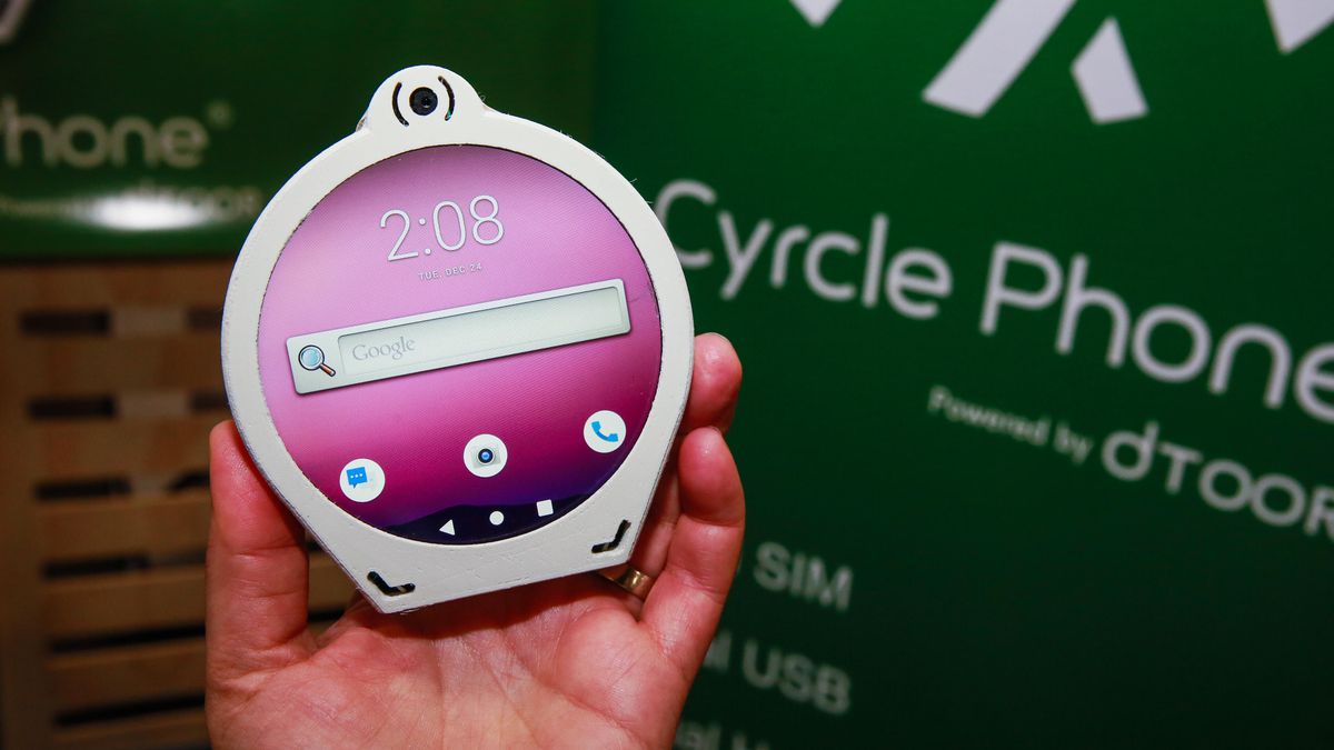 Представлен первый в мире круглый смартфон Сyrcle Phone